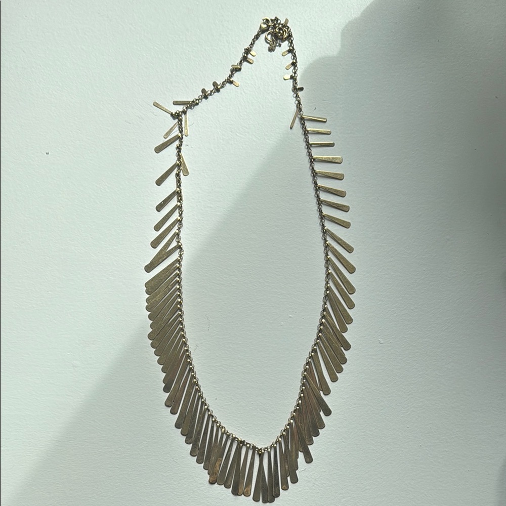 Lucky Brand Gold Statement Necklace